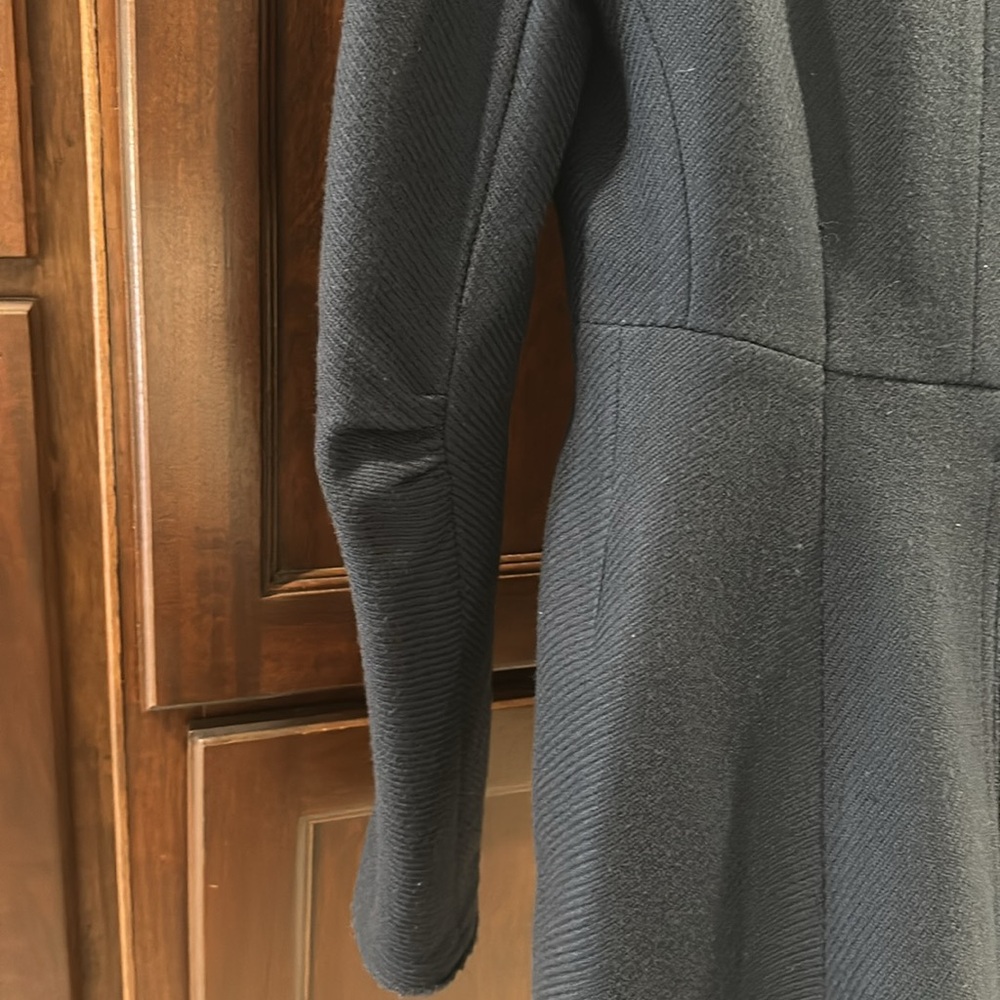 IISLI WOOL NAVY WOMANS RIDING STYLE JACKET SIZE 4 - Picture 4 of 10
